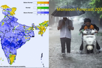 "Weather in 2025: बदलते मौसम की तस्वीर जिसमें सूखा, बाढ़ और हीटवेव जैसे चरम हालात दिखाए गए हैं – जलवायु परिवर्तन का प्रभाव।"