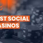 Social Casinos 2025 interface with virtual slot machines and live player avatars