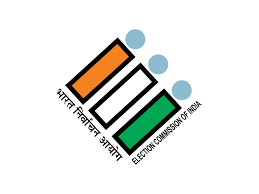 "Election Commission of India 2025 officials conducting Lok Sabha elections with high security and EVMs"